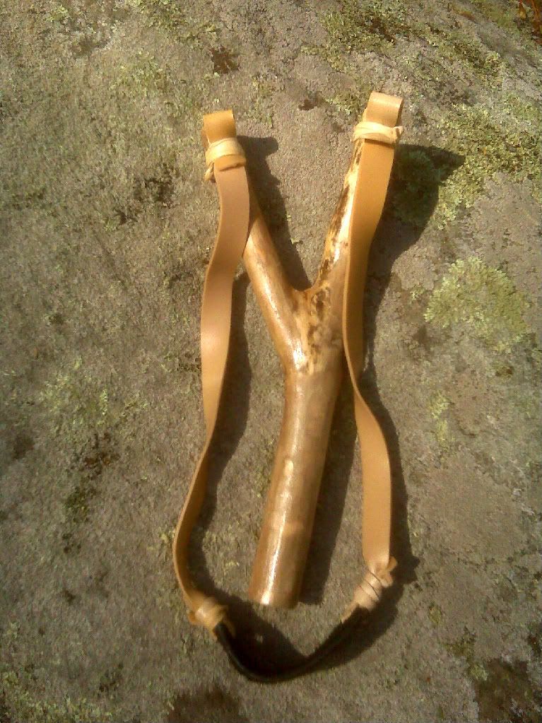 Attaching tubes and solids to the fork Slingshot Forum