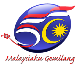 Logo Sambutan 50 Tahun Kemerdekaan - Malaysiaku Gemilang