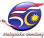 Logo 50 tahun merdeka