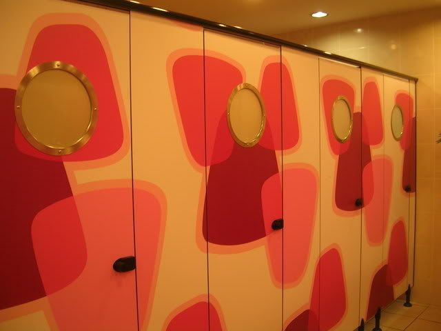 Funky Cubicle Doors