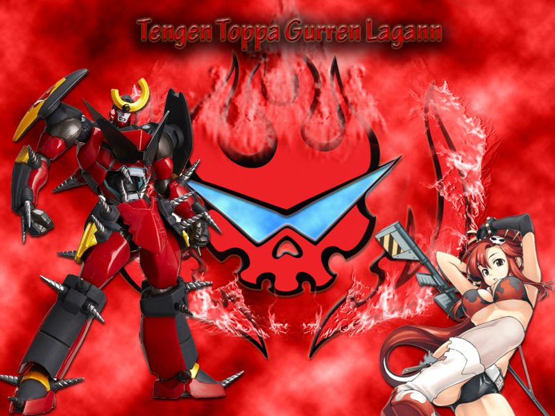 gurren lagann wallpapers. gurren lagann wallpaper.