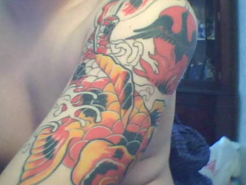 Koi Carp Tattoo will hopefully be finished early next year 