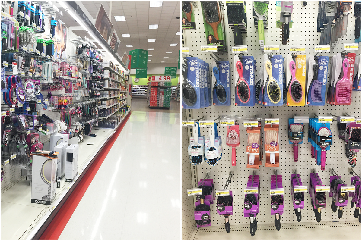 Goody aisle at Target. #GoodyStyle #ad