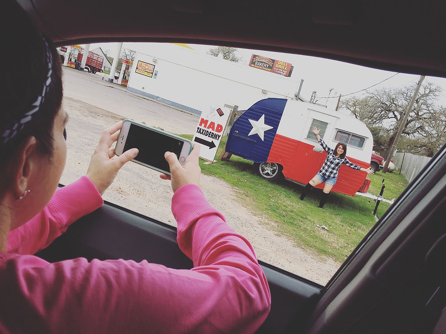 TX trailer while roadtripping to Austin, TX.