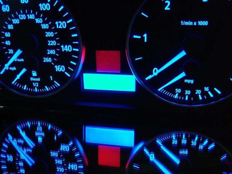 BMW E90 3 Series SMD LED speedometer conversion kit eBay