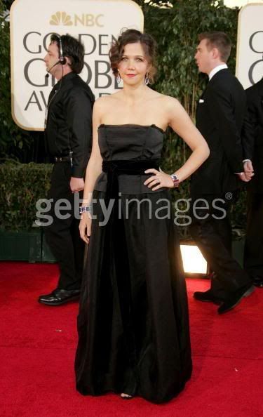 maggie gyllenhaal played it safe, but looked a bit homely.