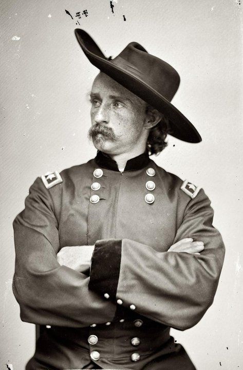 george armstrong Custer photo: Major General George Armstrong Custer in 1865 179455_198795366797539_5234965_n_zps93b8aa68.jpg
