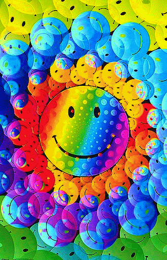 psychadelic smiley Pictures, Images and Photos