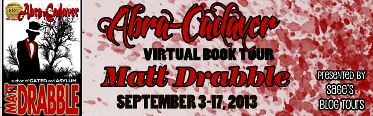 Abra-Cadaver by Matt Drabble Virtual Book Tour