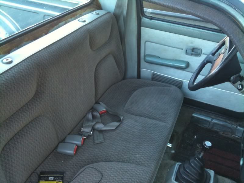 Custom Caddy interior Bench seat mk1 Jetta dash Runs well enough now