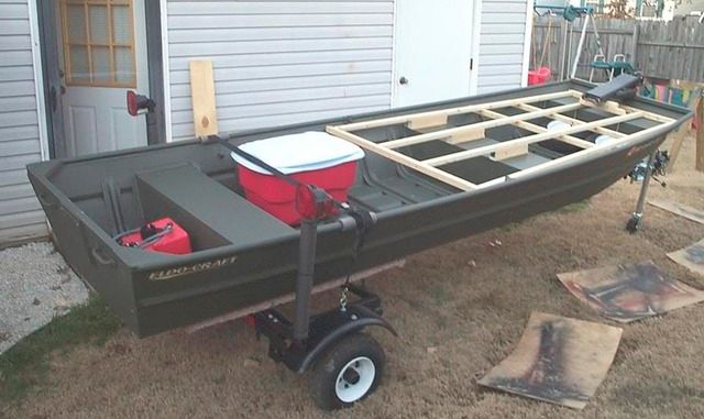 Jon Boat Aluminum Casting Deck http://forums.iboats.com/boat 