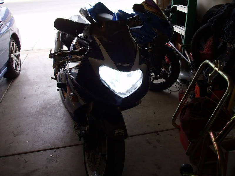 HID Conversion kits? Suzuki GSXR Forum
