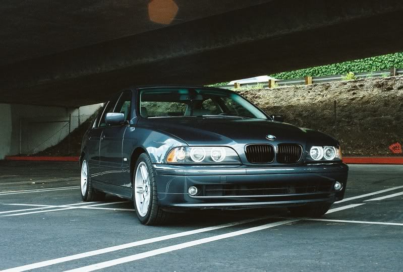 Bmw e39 black grill #5