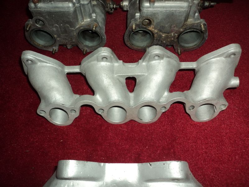 FS (2) 8 Valve Side Draft Carb Intakes