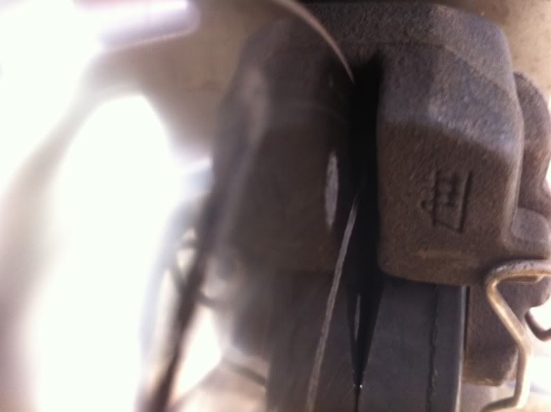 Brake problem, pad not touching outter rotor