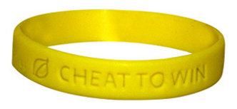 The Onions most excellent Cheat-To-Win lifestyle bracelet