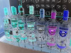 alcohol bottles photo: SMIRNOFF VODKA BOTTLES VODKA BOTTLES Smirnoff.jpg