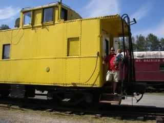 In the Caboose