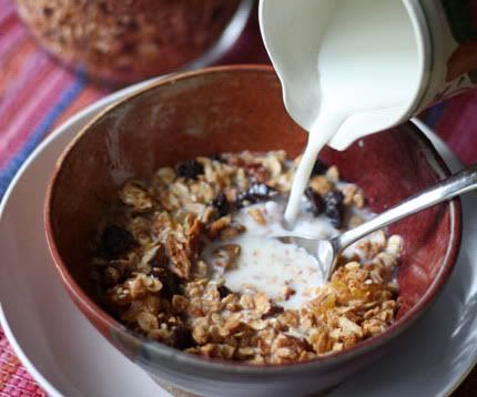 Granola dried fruits