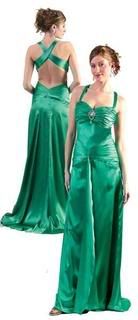 Green Party Evening Dress