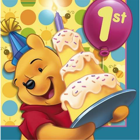 Birthday Party Characters on Birthdaypooh Birthday Party Idea For Baby