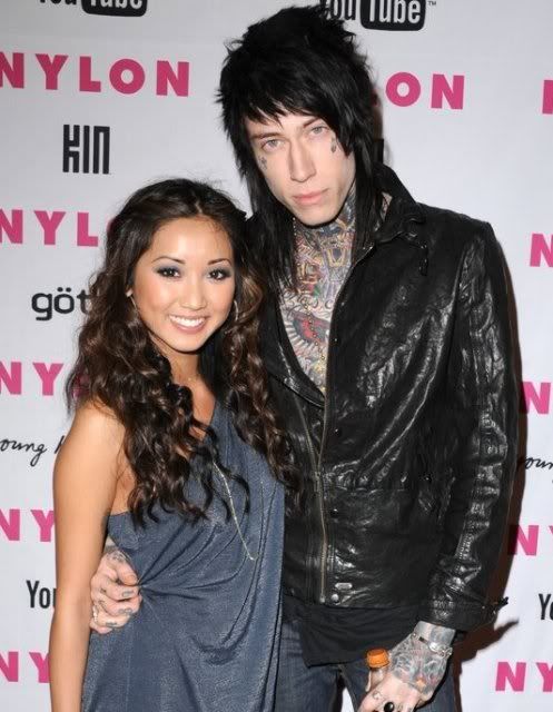 Trace Cyrus and Brenda Song will be parents