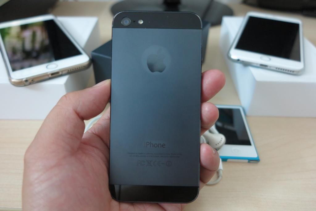 Bán Iphone 5 màu đen, 32GB hàng quốc tế HONG KONG mới 98%!! - 5