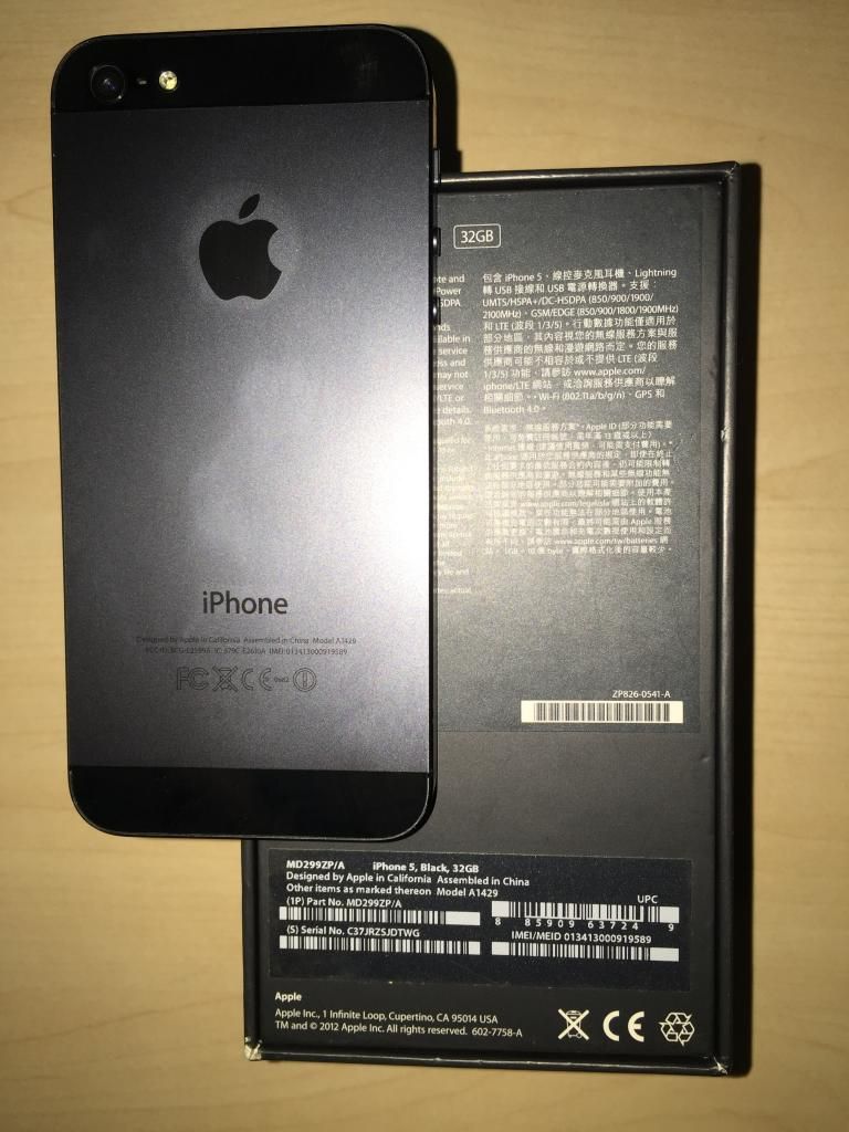 Bán Iphone 5 màu đen, 32GB hàng quốc tế HONG KONG mới 98%!! - 8