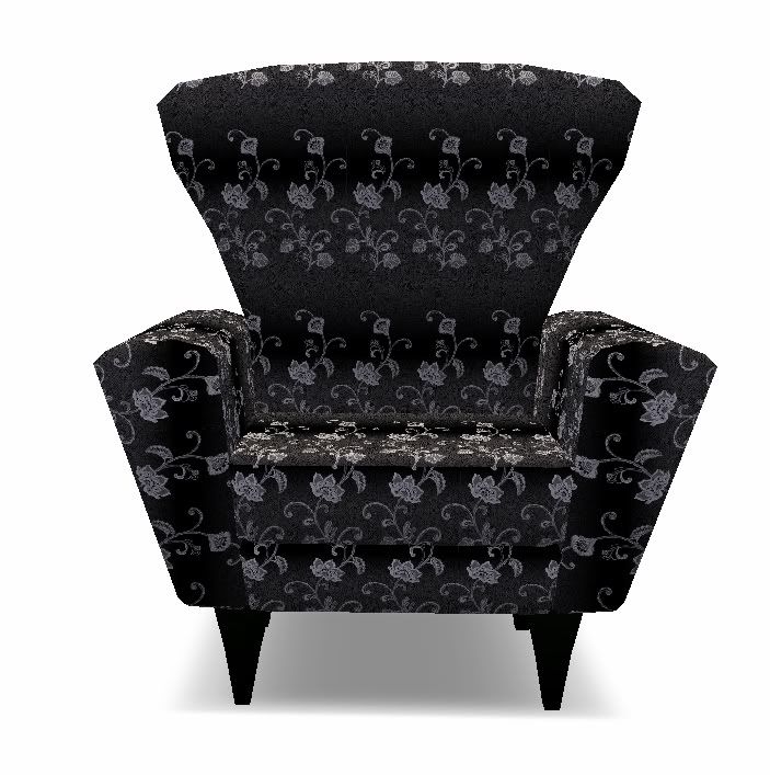 Black Violet Chair