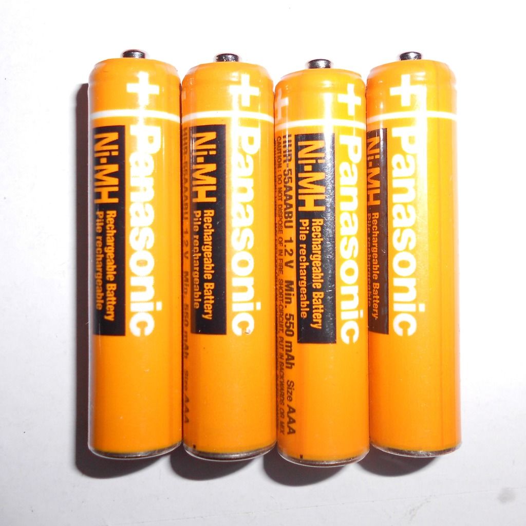 6pack Original Panasonic Aaa Hhr 55aaabu 550mah Ni Mh Rechargeable Batteries Ebay