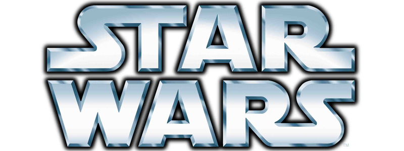 Install the star wars font (above) and use the text tool to write the word