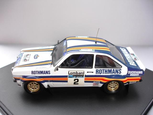 Ford Escort RS 1800 Mk II Rothmans Rallye Portugal 1981 Ari Vatanen 1:43 Trofeu