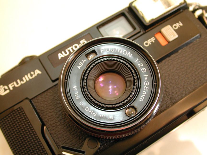 Fujica Auto-5 Rangefinder 35mm Film Camera