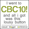 I went to CBC'10 and all I got was this lousy button!