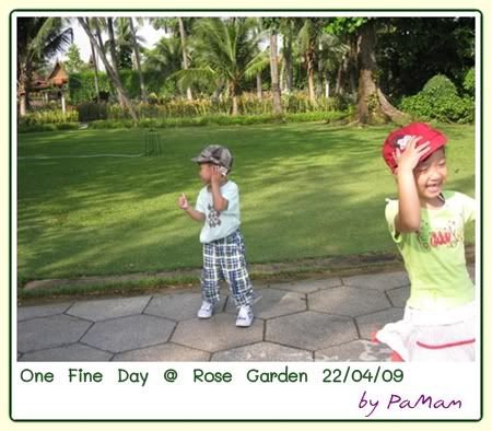 ยามเย็น ที่ Rose Garden