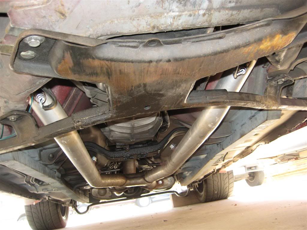 How to SN95 convertible Xbrace install onto a Coupe