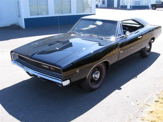 I would have bought a 1968 Dodge Charger r t Black Black vinyl top matte 