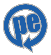 P E Logo