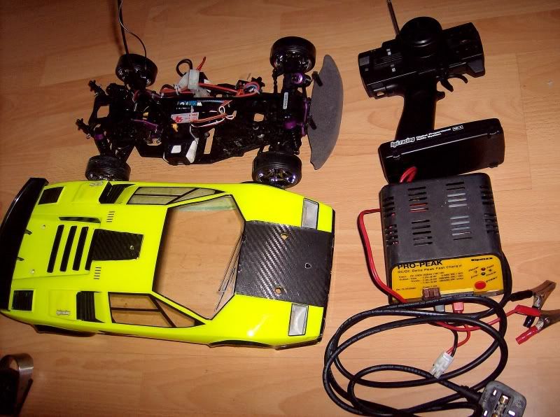 rc lamborghini body shell