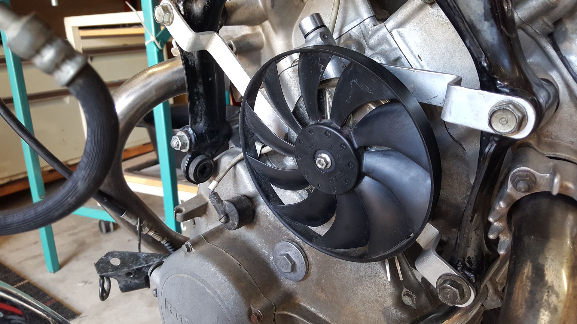 Radiator without fan?? Honda CX 500 Forum