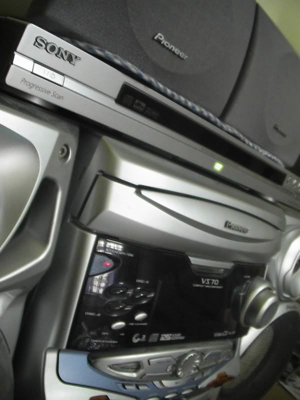 DVD Player & Stereo.
