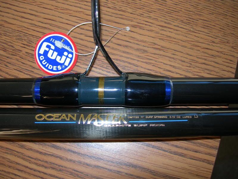 Ocean Master OM11SS Surf Spinning Rod Striper Talk