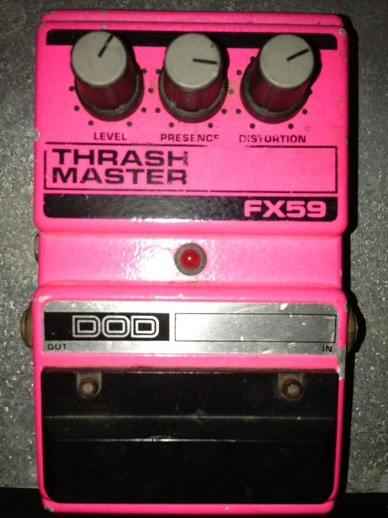 レア DOD / FX100 Integrated Tube overdrive（Dirtbox Layouts