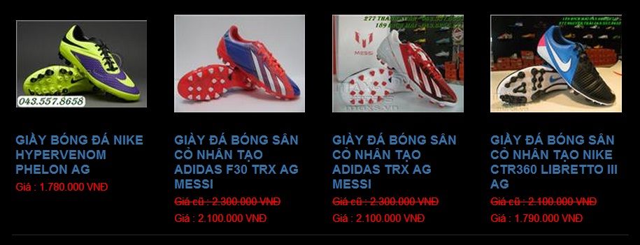 Maxs Sport Chuyên giầy bóng đá sân cỏ nhân tạo nike, adidas bền đẹp, giá tốt cho ace - 13