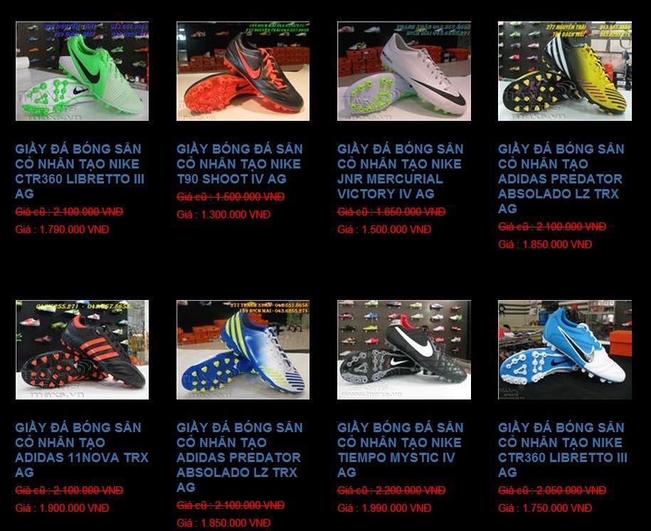 Maxs Sport Chuyên giầy bóng đá sân cỏ nhân tạo nike, adidas bền đẹp, giá tốt cho ace - 11