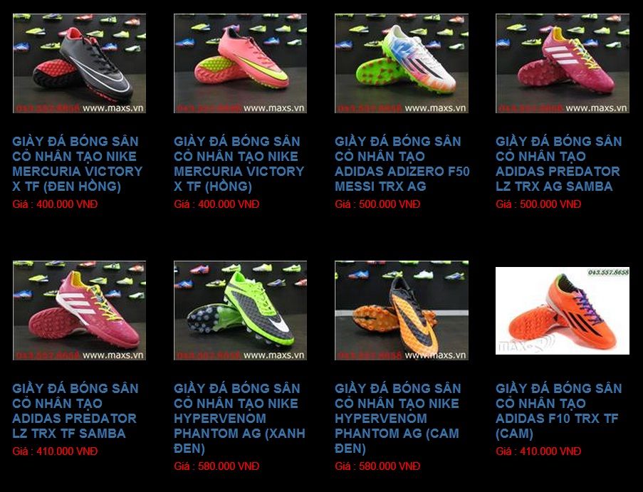 Maxs Sport Chuyên giầy bóng đá sân cỏ nhân tạo nike, adidas bền đẹp, giá tốt cho ace - 8
