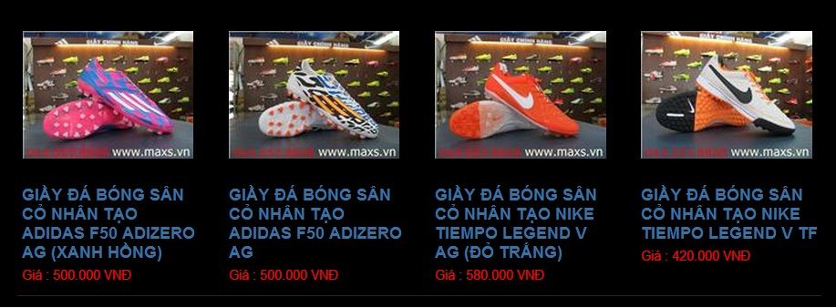 Maxs Sport Chuyên giầy bóng đá sân cỏ nhân tạo nike, adidas bền đẹp, giá tốt cho ace - 7