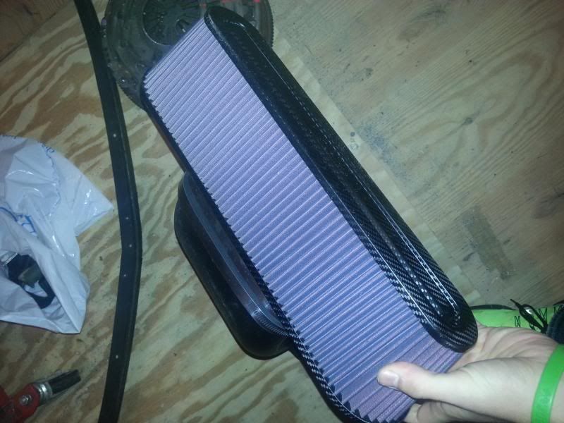 FS Z06 LS7 K&N Cold Air Intake, Z06 radiator, Z06 oil cooler, and LS7