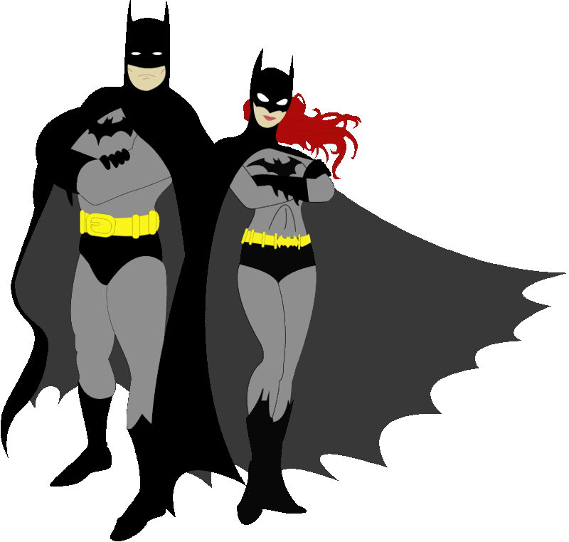 Batman With Batgirl