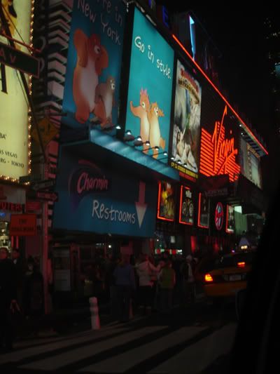 That's right...Charmin toilets in Time's square